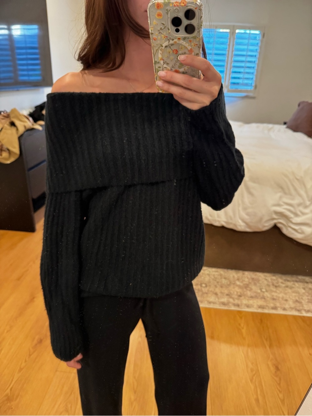 Madewell Off the Shoulder Sweater